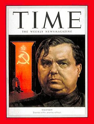 Georgy Malenkov-TIME-1953