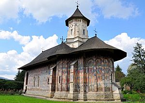 Moldovița painted monastery, UNESCO monument