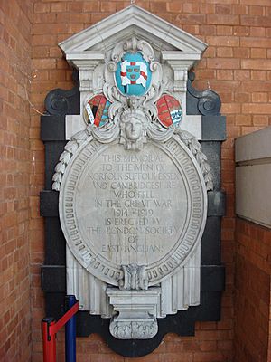 Memorial to East Anglians who died during The Great War - geograph.org.uk - 628576