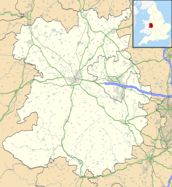Wem is located in Shropshire