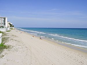 South Palm Beach - beach empty