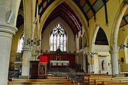St Mary Magdalen, Mortlake, interior