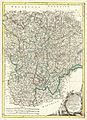 1771 Bonne Map of Burgundy, Franche-Comté, and Lyonnais, France - Geographicus - Bourgogne-bonne-1771