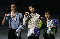 2015 Grand Prix of Figure Skating Final men's singles medal ceremonies IMG 9483