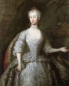 Augusta, Princess of Wales by Charles Philips