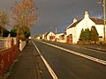 Burnhouse village in Ayrshire