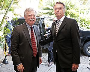 Encontro do Assessor de Segurança Nacional dos EUA John Bolton com Presidente Eleito do Brasil Jair Bolsonaro 2