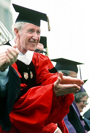 Frank H.T. Rhodes Cornell University president in 1987