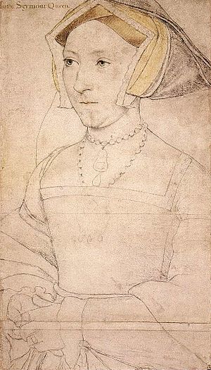 Holbein Jane Seymour drawing