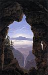 Karl Friedrich Schinkel - The Gate in the Rocks - WGA20999
