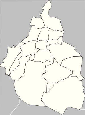 San Pedro Atocpan is located in Mexican Federal District