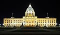 Minnesota State Capitol night