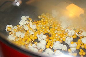PopcornGettingCookedInA Pan