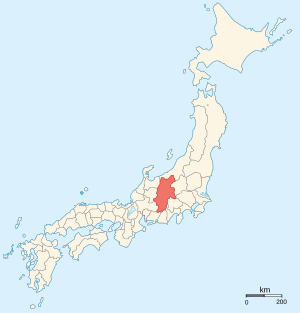 Provinces of Japan-Shinano
