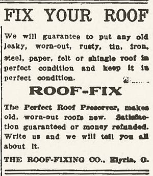 Roof-Fix Advertisement