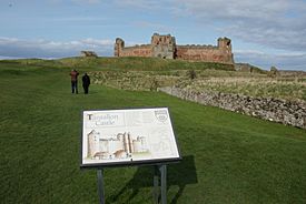 Sign at Tantallon Castle - geograph.org.uk - 1803280