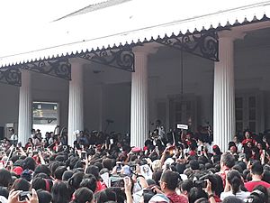 Singing Protest for Ahok