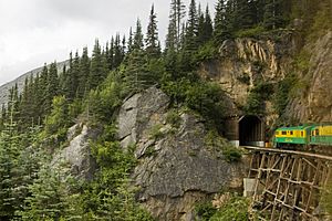 Skagway-Hoonah-Angoon Census Area, In to the Tunnel