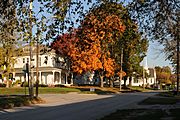 Stewartsville, Missouri - Northward View of Main Street