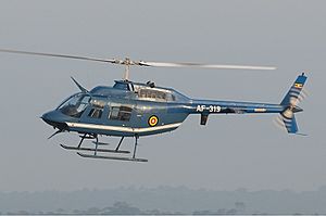 Uganda People's Defence Force Air Wing Bell 206B JetRanger II MTI-1