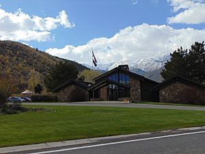 Wasatch Mountain State Park Visitors Center, Apr 16