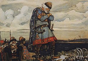 1899. Russian konung Oleg by Vasnetsov-2.jpg