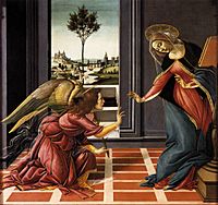 Botticelli, annunciazione di cestello 02