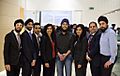 British Asian professionals at a networking event in the City of London