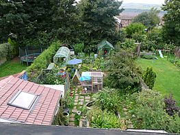 Claire Gregorys Permaculture garden