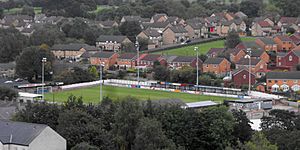 Clitheroe FC ground, 2009
