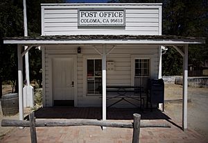 Coloma CA - post office