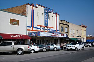 Denton, Texas town square