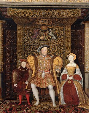Family of Henry VIII c 1545 detail