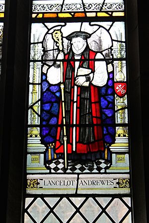 Lancelot Andrewes (Stained glass, Chester Cathedral)