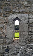 Lesnes Abbey window