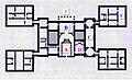 Plan de Holkham Hall