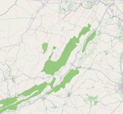 McCoy, Virginia is located in Shenandoah Valley