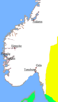 Sverre battle locations