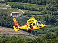 Trento-I-PATE air ambulance on simulated mission