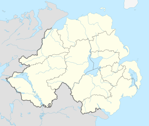 1992 Coalisland riots is located in Northern Ireland