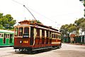 Adelaide MTT tram Type D 192 in St Kilda museum yard (RTHorne 1-3-2009) CNV00067