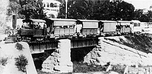 Bububu railway train, circa 1905
