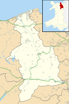 Llangollen is located in Denbighshire