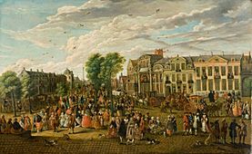 Engelbert Van Siclers - De Kouter in Ghent in 1763