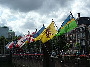 Flags of Dutch Provinces The Hague