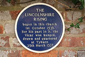Lincolnshire Rising plaque - geograph.org.uk - 860306