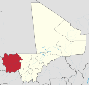 Location within Mali