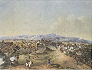 North Terrace, 1841