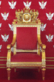 Polish throne at Warsaw Royal Castle
