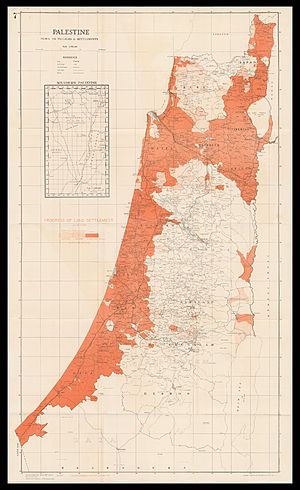 Progress of the Survey of Palestine by 1947